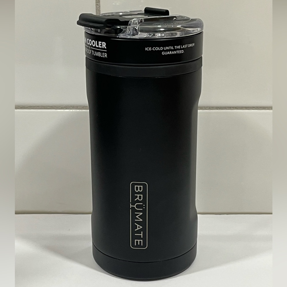 BrüMate Black Insulated Travel Tumbler